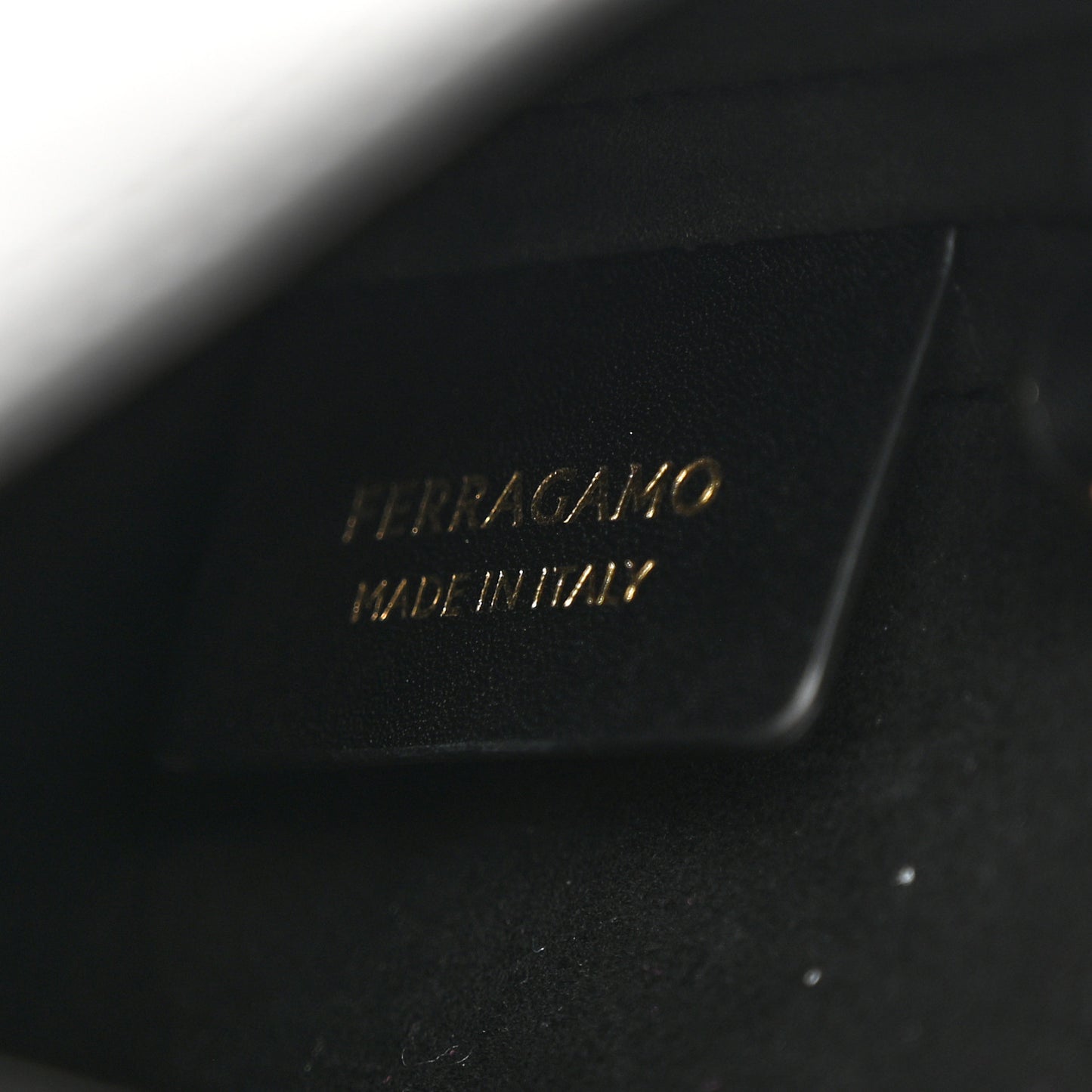 Soft Calfskin Mini Gancini Hobo Black