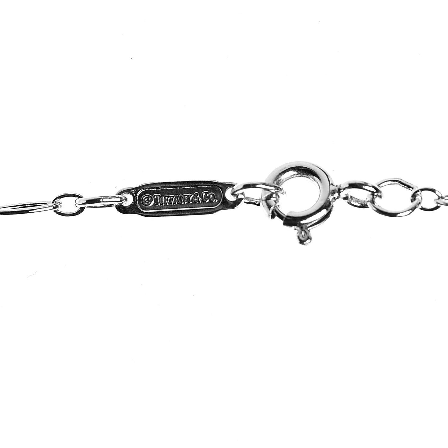 18K White Gold Diamond Quatrefoil Key Pendant Necklace
