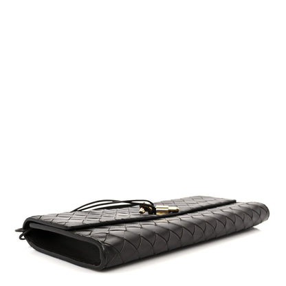 Bottega Veneta Nappa Intrecciato Long Andiamo Top Handle Clutch Fondant 4 of 9