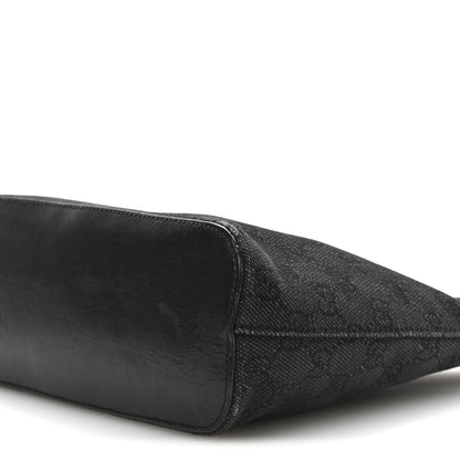 Gucci Nylon Monogram Small Hobo Black 10 of 11