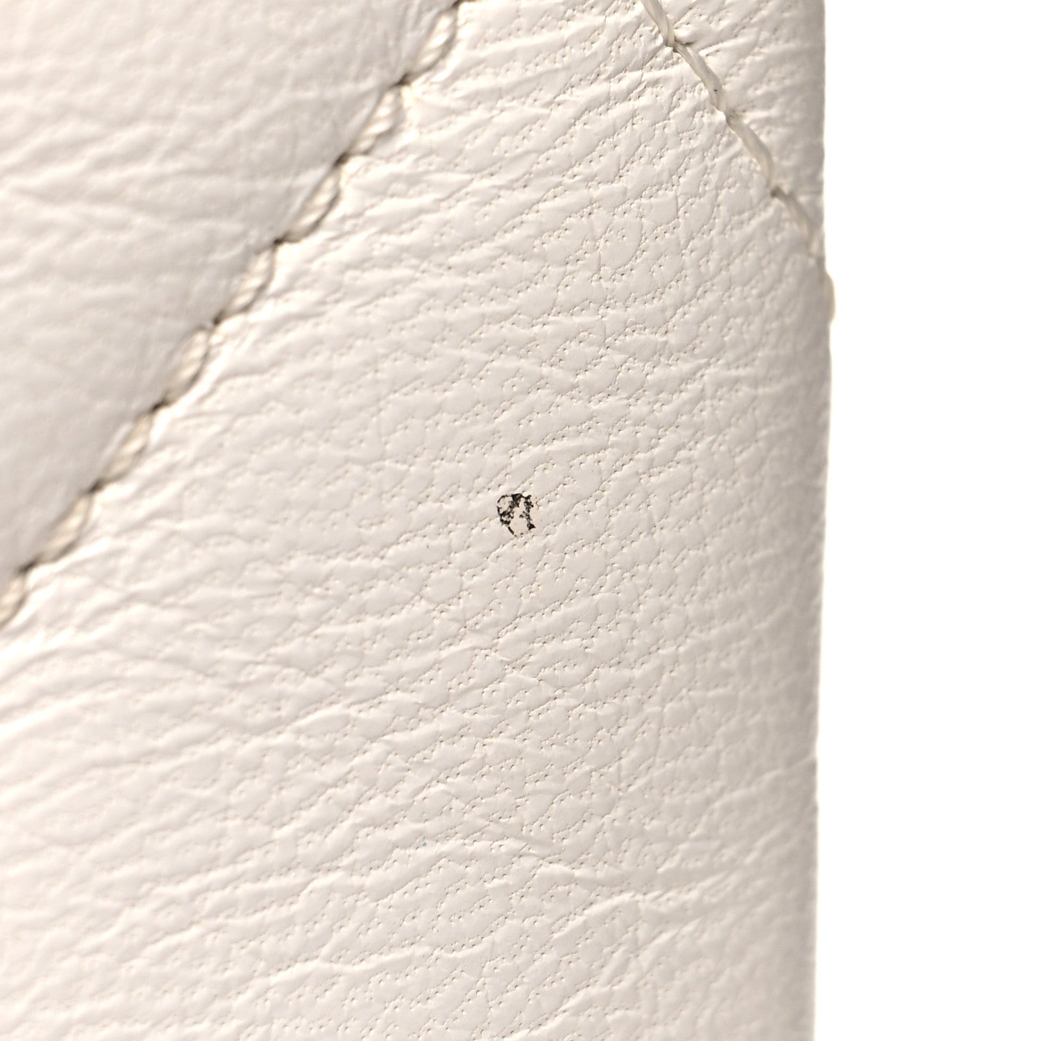Chanel Goatskin Quilted Timeless CC Clutch White 13 of 13