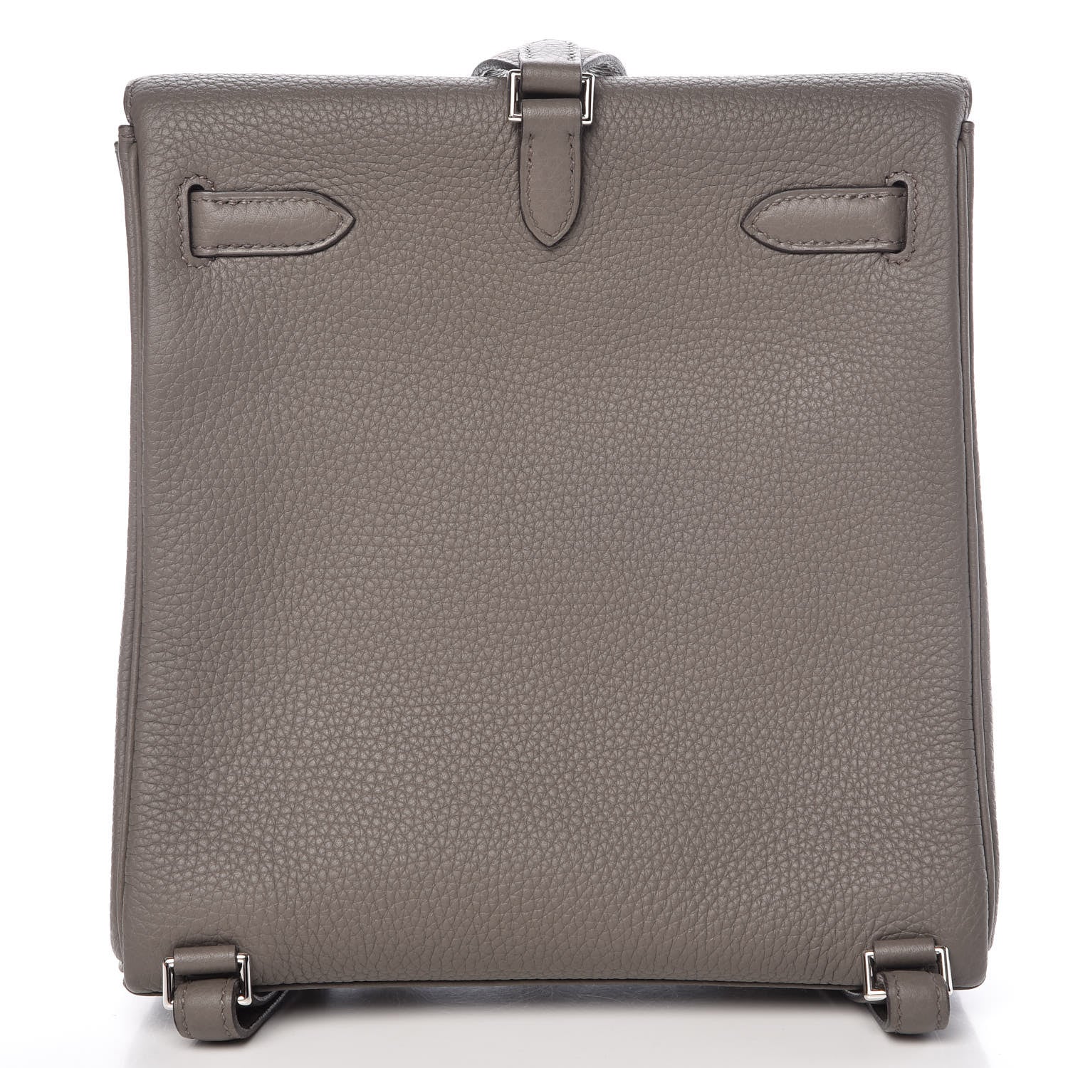 Hermes Taurillon Clemence Kelly Ado Backpack Etain 4 of 25