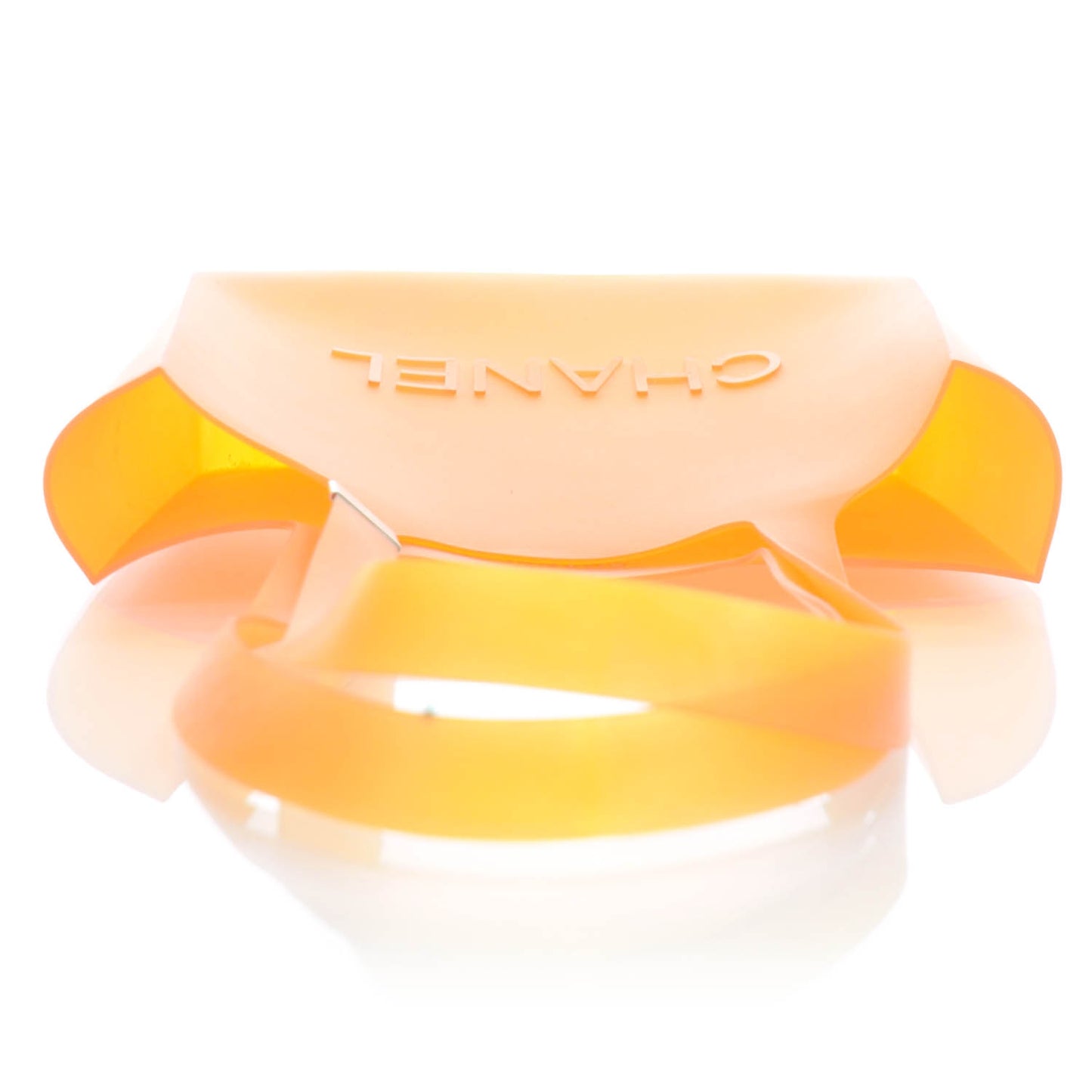 Jelly Rubber Tote Orange