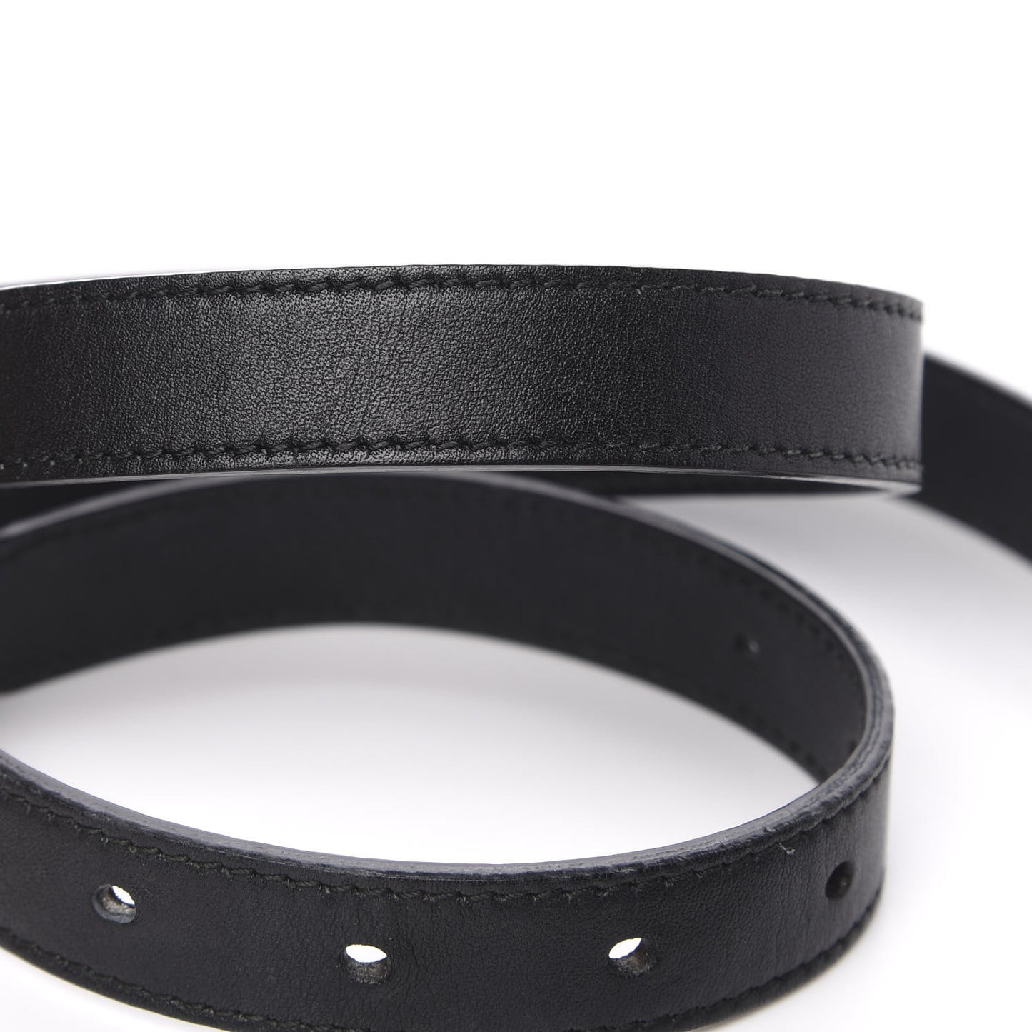 Calfskin Double G 20mm Belt 85 34 Black