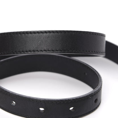 Gucci Calfskin Double G 20mm Belt 85 34 Black 5 of 6