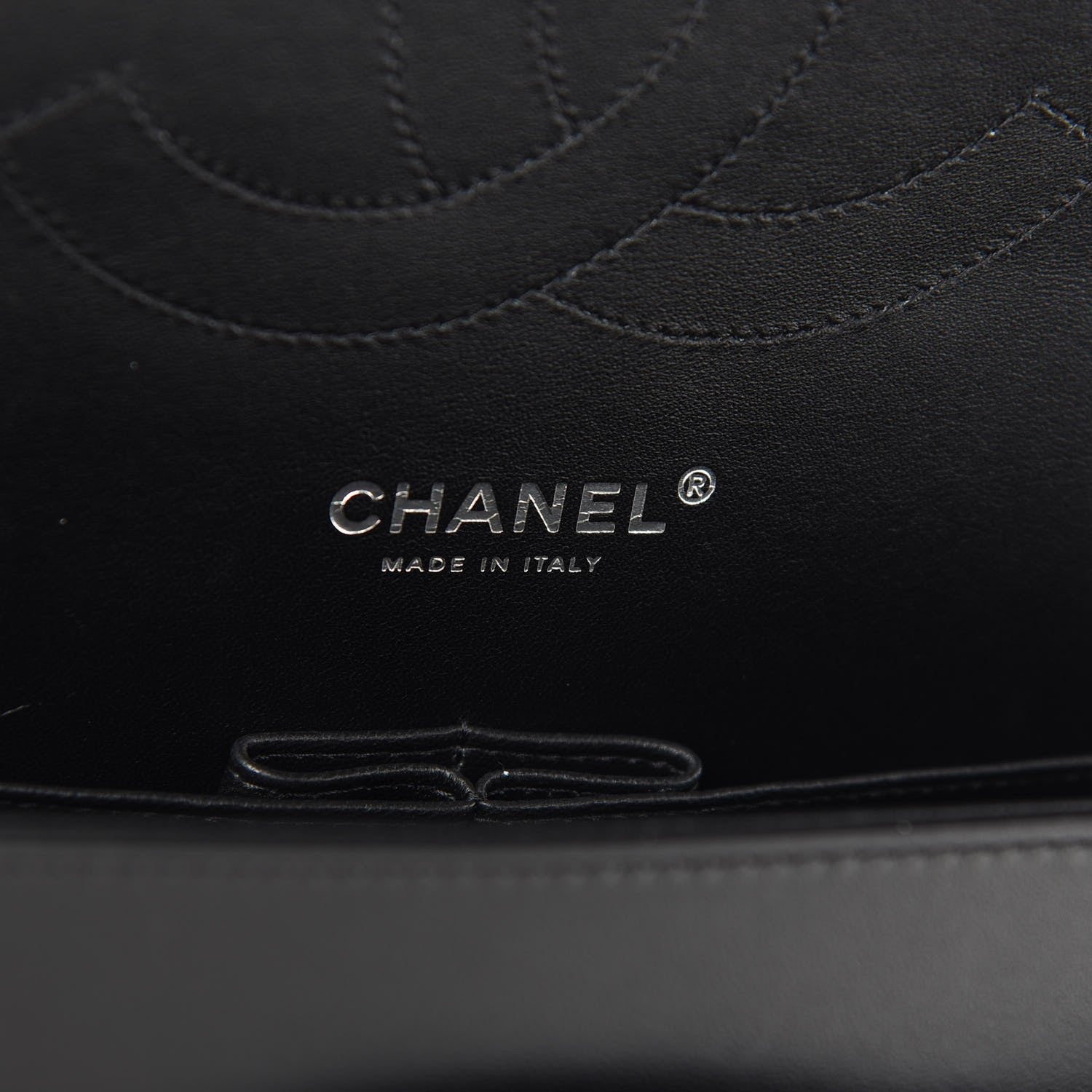 Chanel Lambskin Quilted Jumbo Double Flap So Black 6 of 10