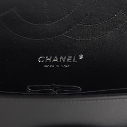 Chanel Lambskin Quilted Jumbo Double Flap So Black 6 of 10