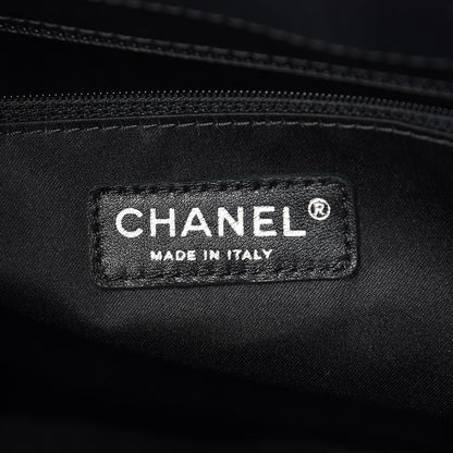 Chanel Caviar Quilted XL Grand Shopping Tote GST Black 6 of 15