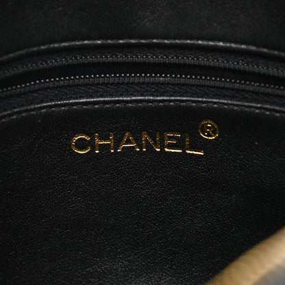 Chanel Lambskin Quilted CC Tassel Camera Case Black 6 of 15