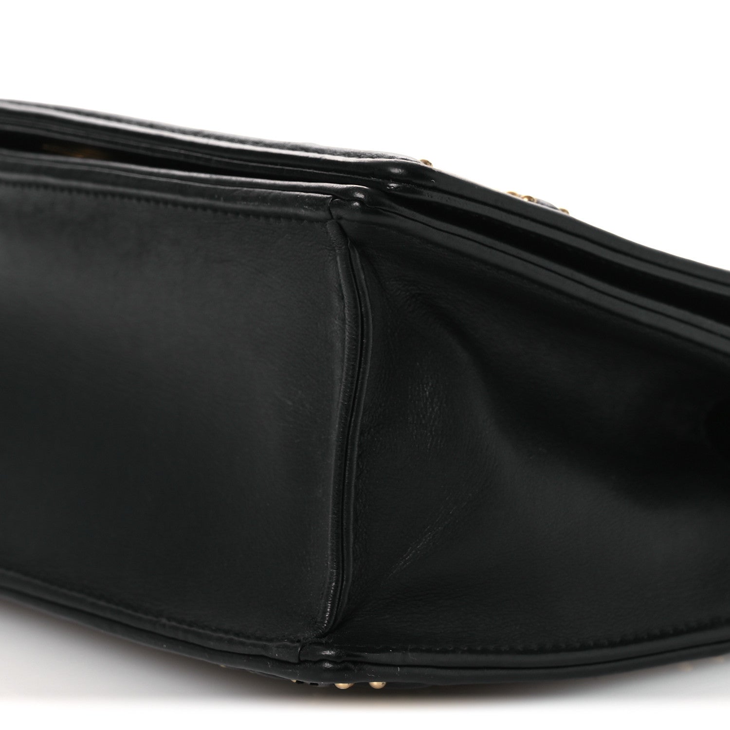 Christian Dior Lambskin Studded Medium Diorama Flap Bag Black 10 of 11