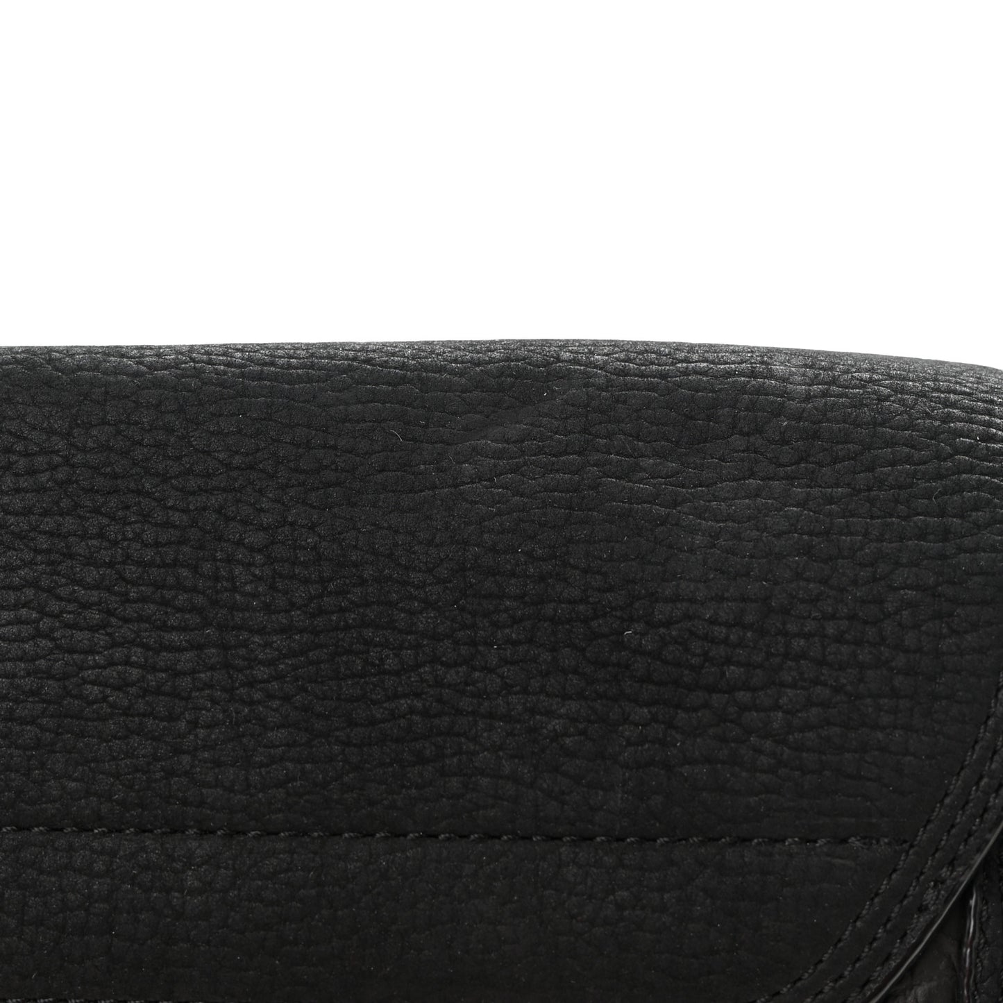 Nubuck Crocodile Embossed Medium Pashli Satchel Black