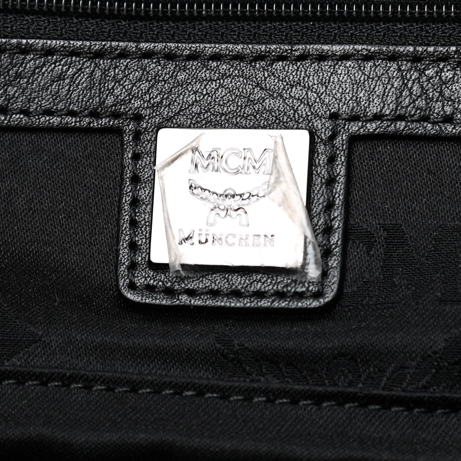 MCM Visetos XLarge Traveler Weekender Bag Black 5 of 8