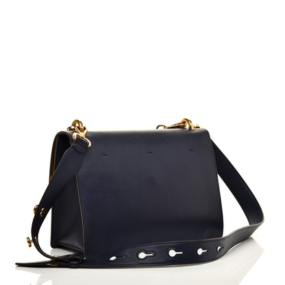 Fendi Vitello Grace Matte F is Fendi Kan U Shoulder Bag Navy 3 of 10