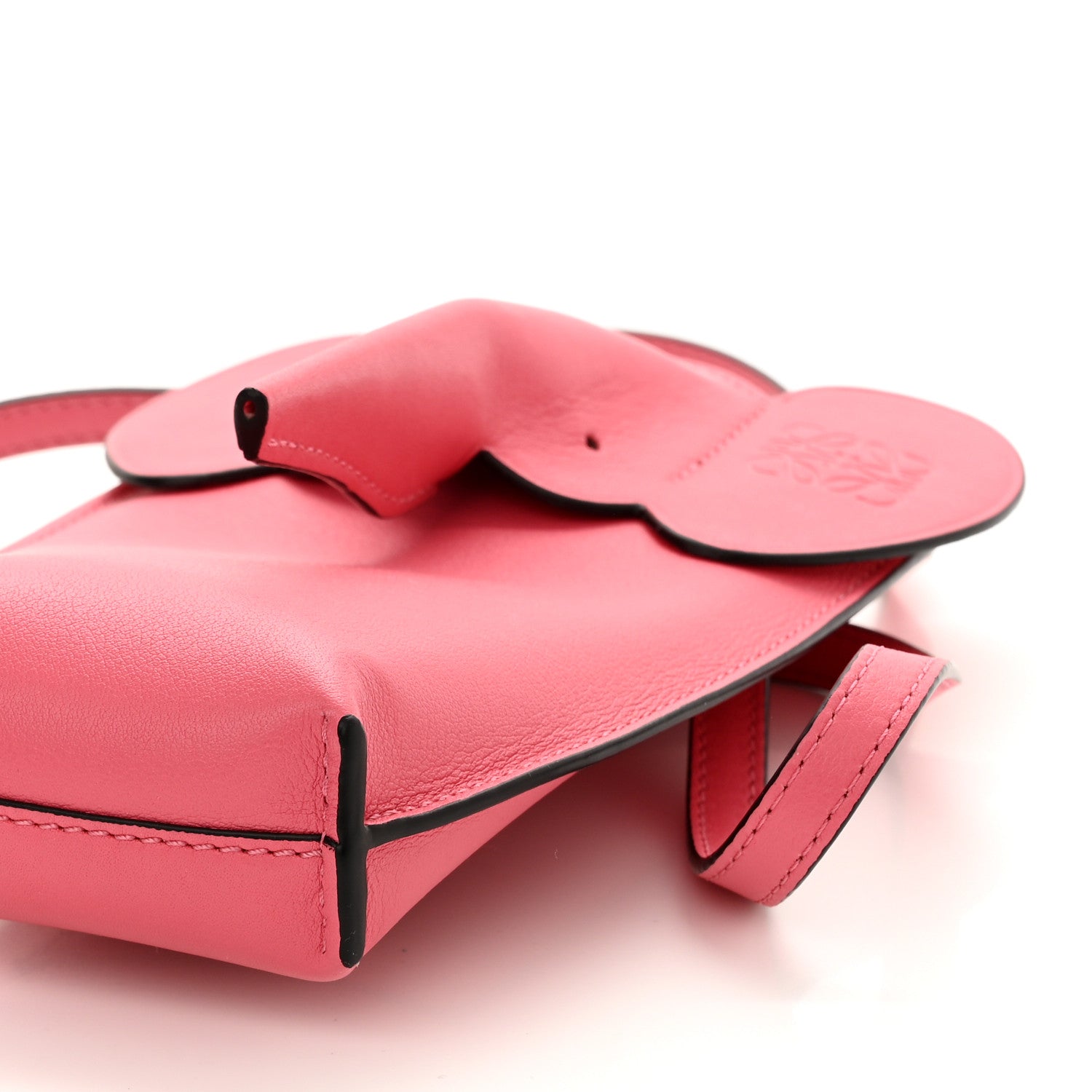 Loewe Calfskin Elephant Pouch Crossbody Bag Candy 9 of 9