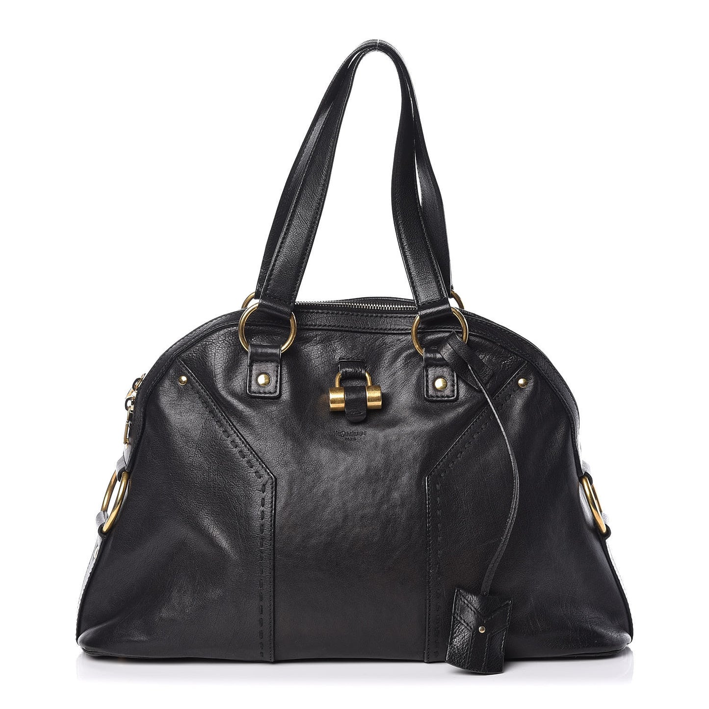 Calfskin Large Muse Black