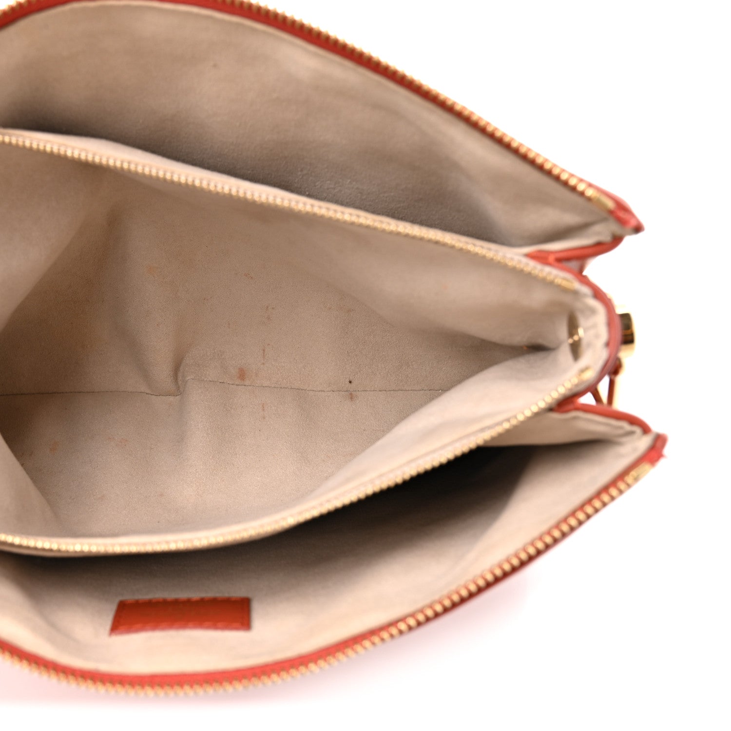 Louis Vuitton Lambskin Embossed Monogram Coussin PM Terracotta Brown 6 of 11
