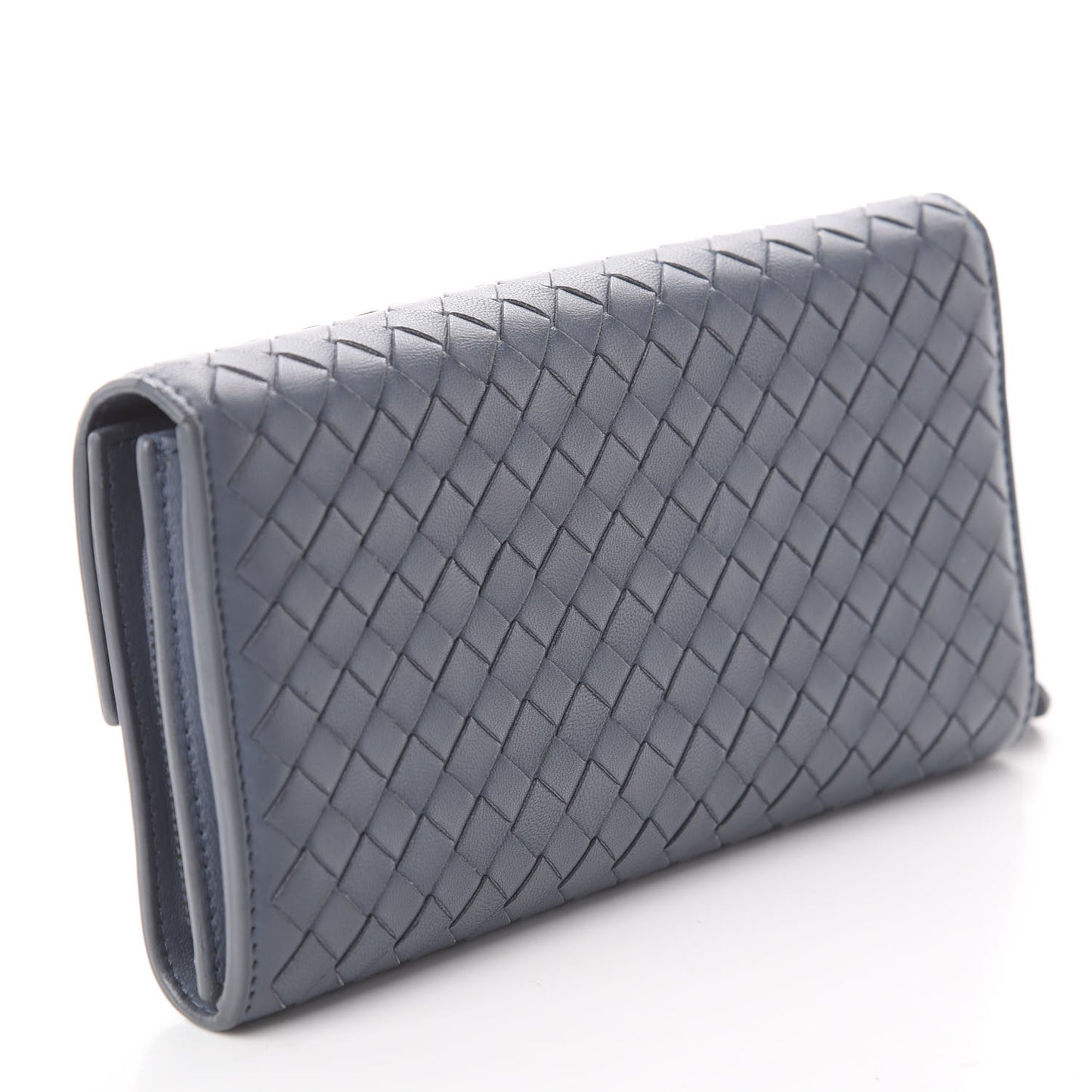 Nappa Intrecciato Continental Wallet Krim