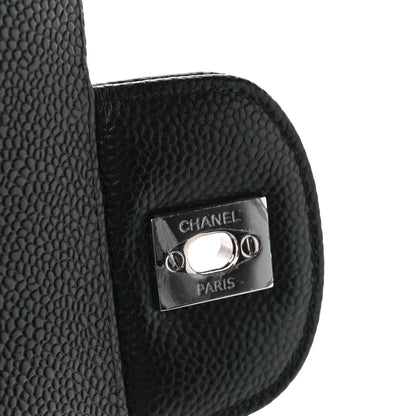 Chanel Caviar Quilted Maxi Double Flap Black 7 of 12
