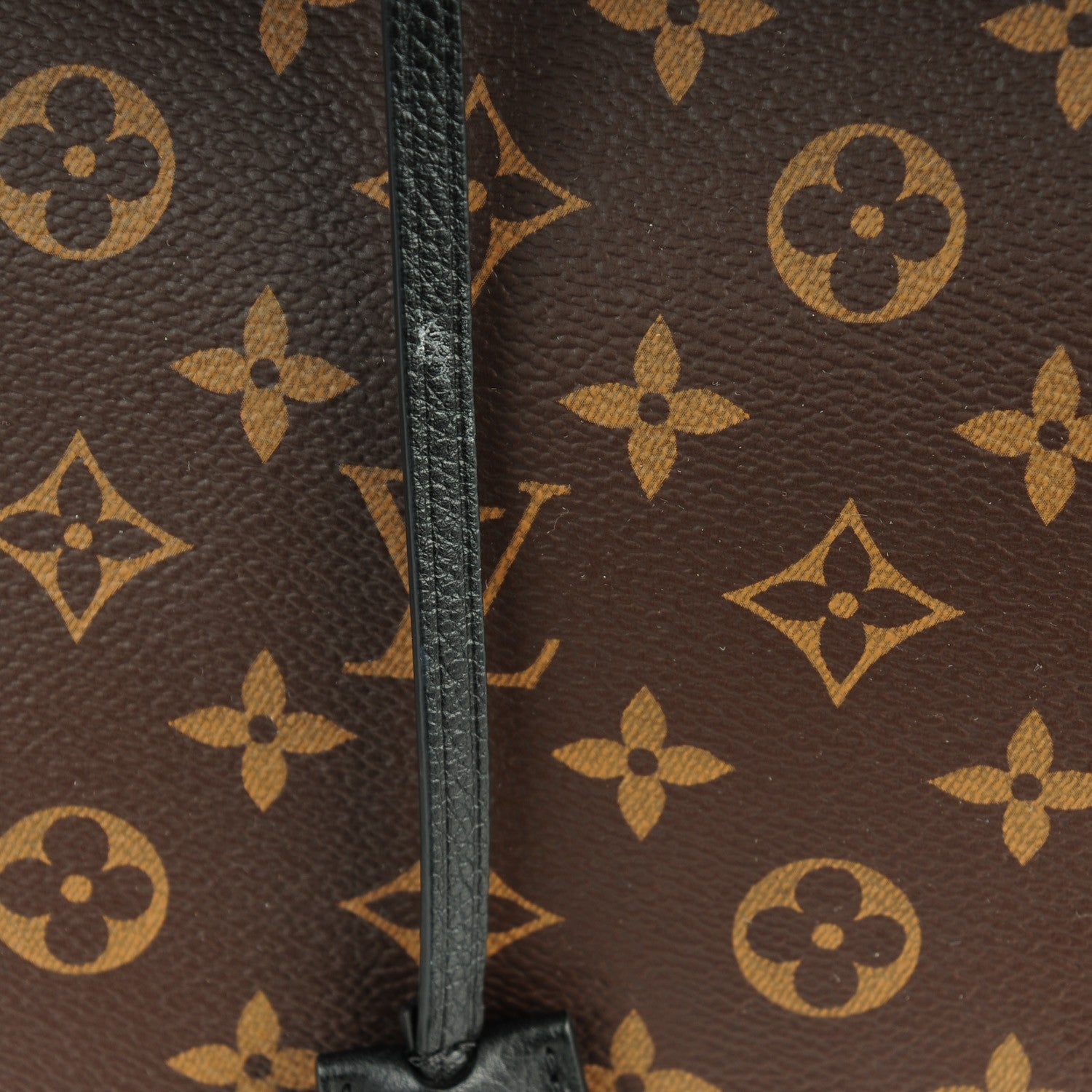 Louis Vuitton Monogram Pallas Shopper Black 8 of 8