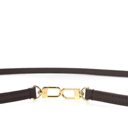 Louis Vuitton Calfskin Alma BB Shoulder Strap Brown 3 of 3