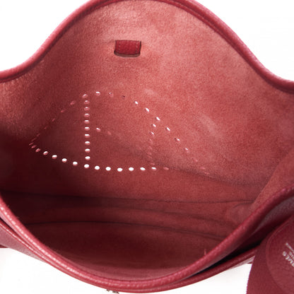 Hermes Taurillon Clemence Evelyne III PM Rubis 5 of 9