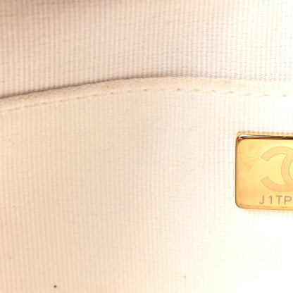 Chanel Calfskin Quilted Small Camera Case White 7 of 10