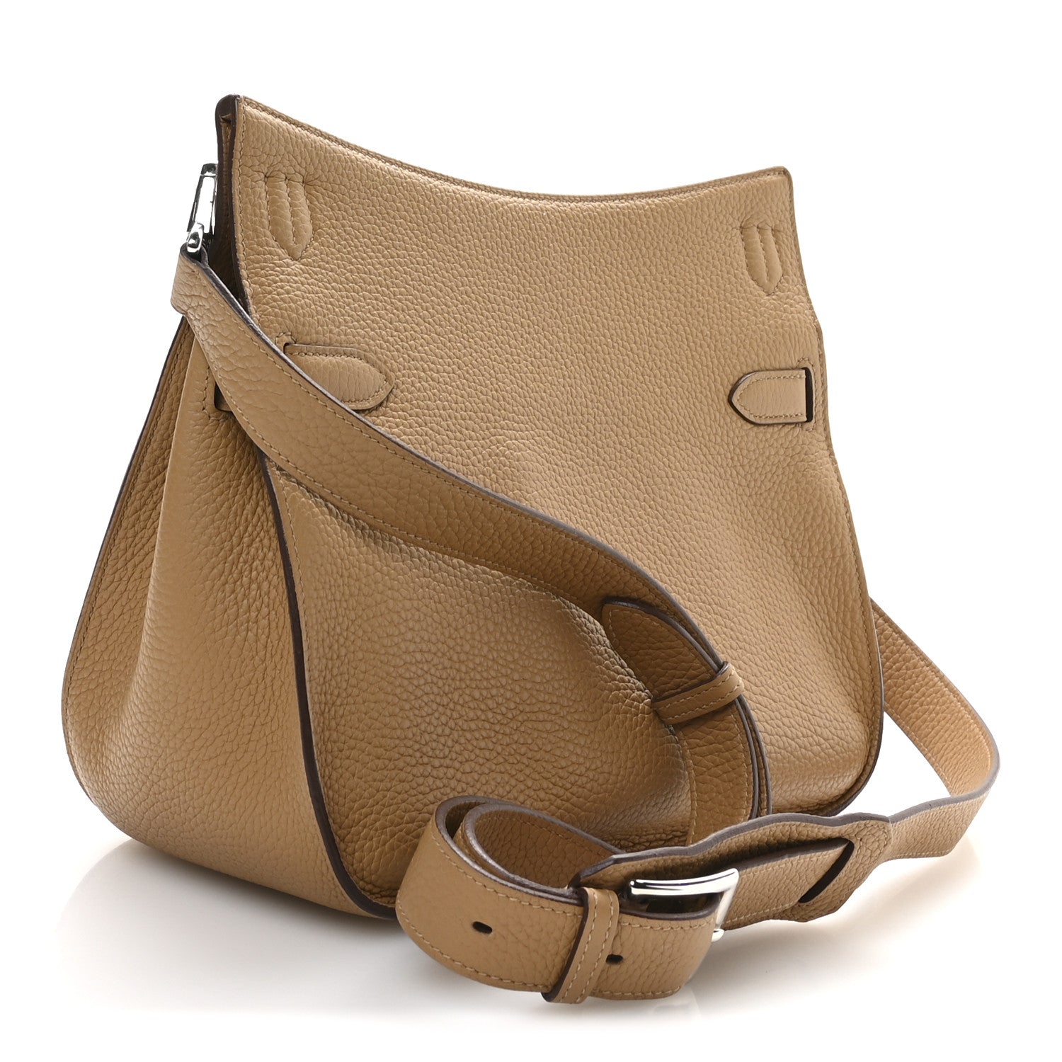 Hermes Taurillon Clemence Jypsiere 28 Biscuit 3 of 12
