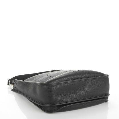 Hermes Taurillon Clemence Evelyne III GM Black 4 of 7
