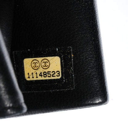 Chanel Caviar CC French Wallet Black 8 of 8
