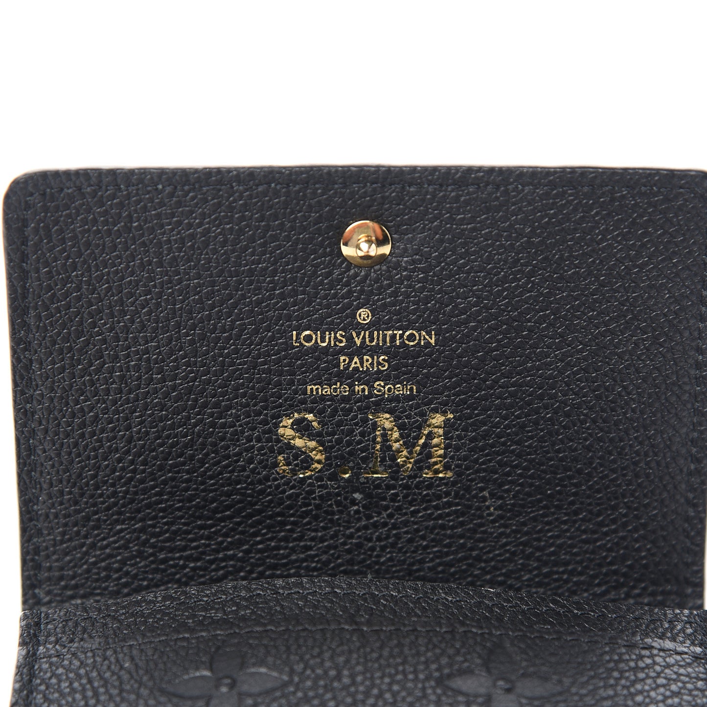 Empreinte Business Card Holder Black