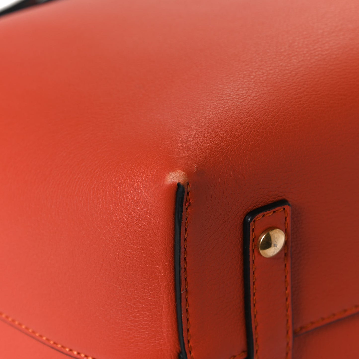 Soft Grain Calfskin Medium Belt Bag Clementine