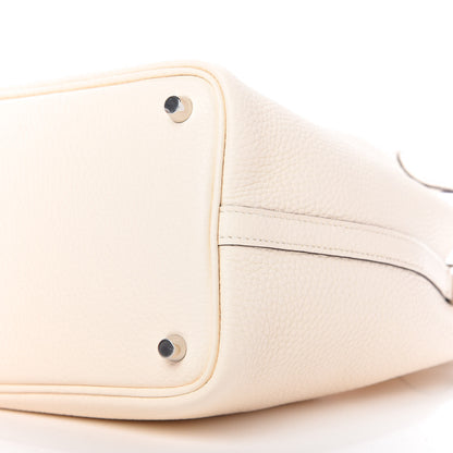 Hermes Taurillon Clemence Swift Eclat Picotin Lock 18 PM Nata Terre Battue 7 of 10