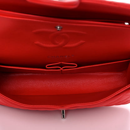 Chanel Lambskin Quilted Medium Double Flap Red 5 of 13