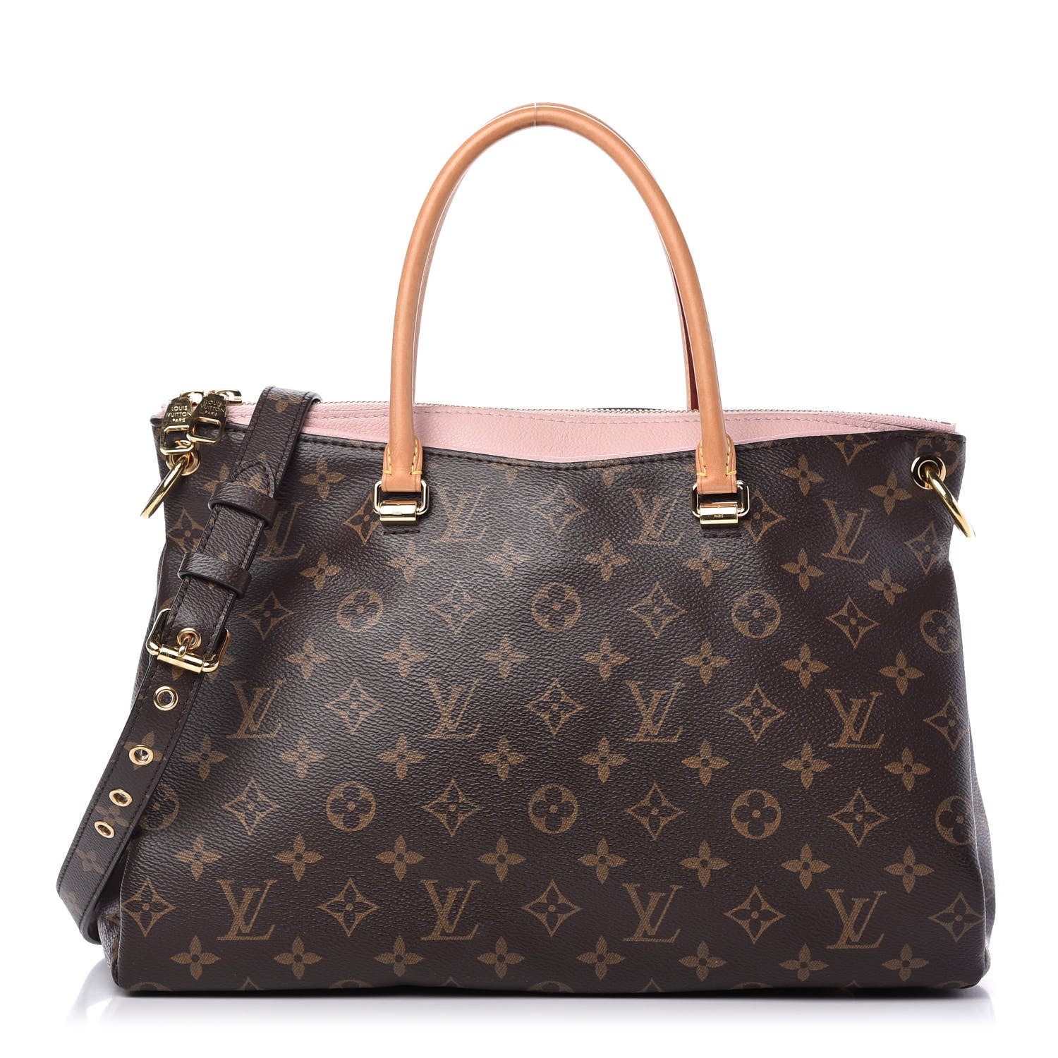 Louis Vuitton Monogram Pallas Rose Ballerine 1 of 10