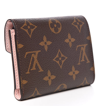 Louis Vuitton Monogram Victorine Wallet Rose Ballerine 3 of 9