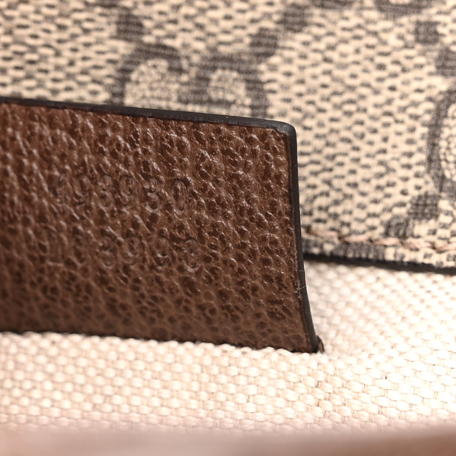 Gucci GG Supreme Monogram Neo Vintage Web Belt Bag Brown 7 of 10