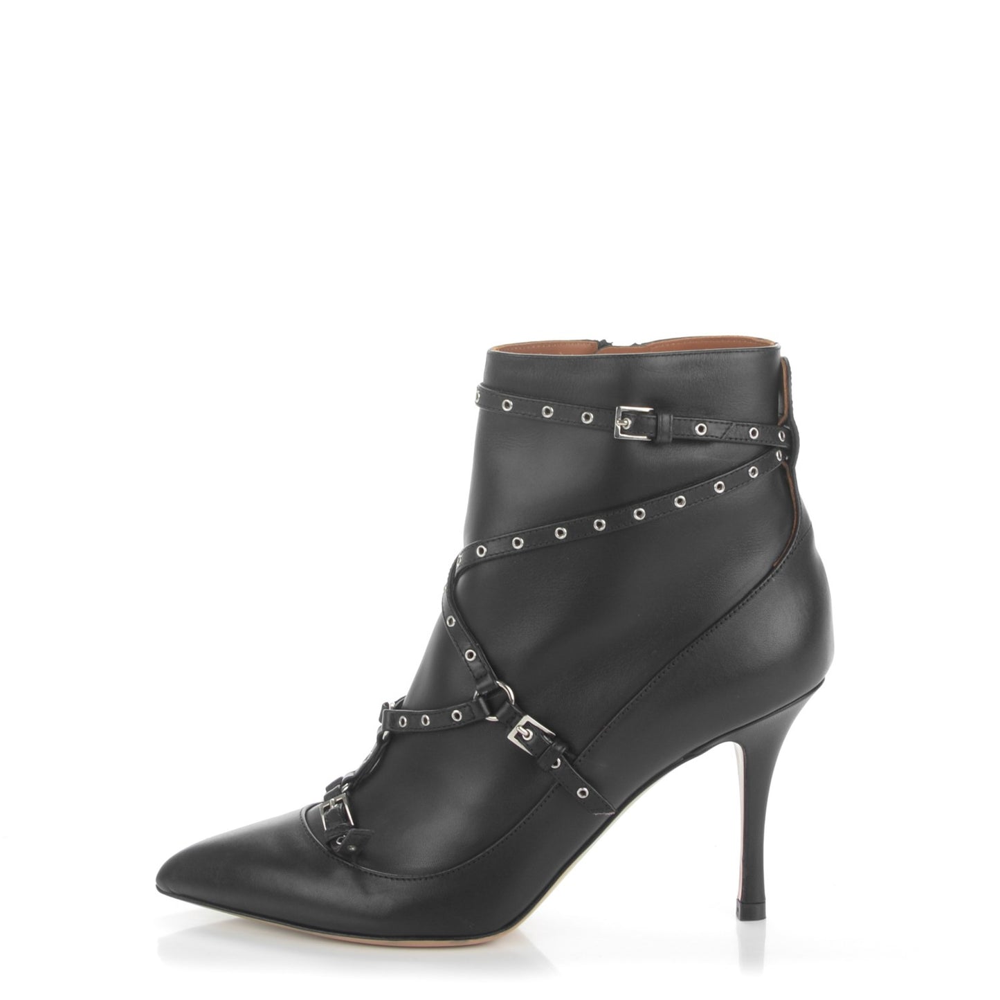 Nappa Love Latch 100mm Ankle Boots 37 Black