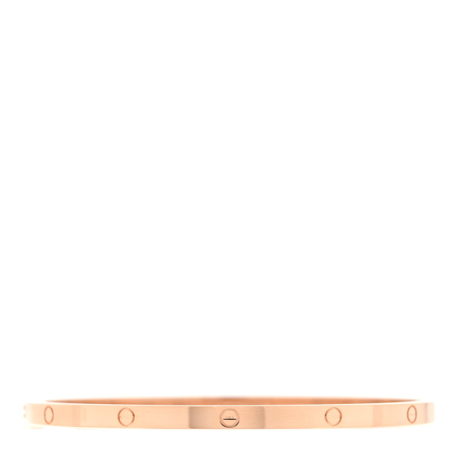 Cartier 18K Pink Gold Small LOVE Bracelet 19 2 of 7