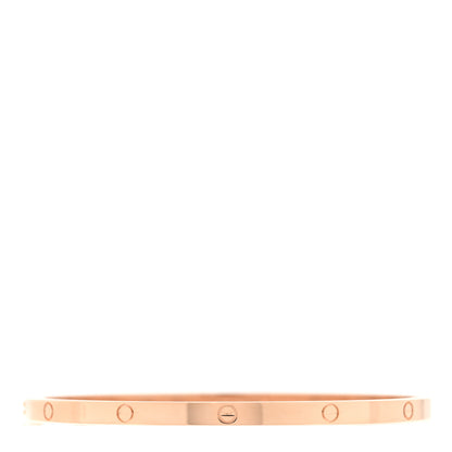 Cartier 18K Pink Gold Small LOVE Bracelet 19 2 of 7