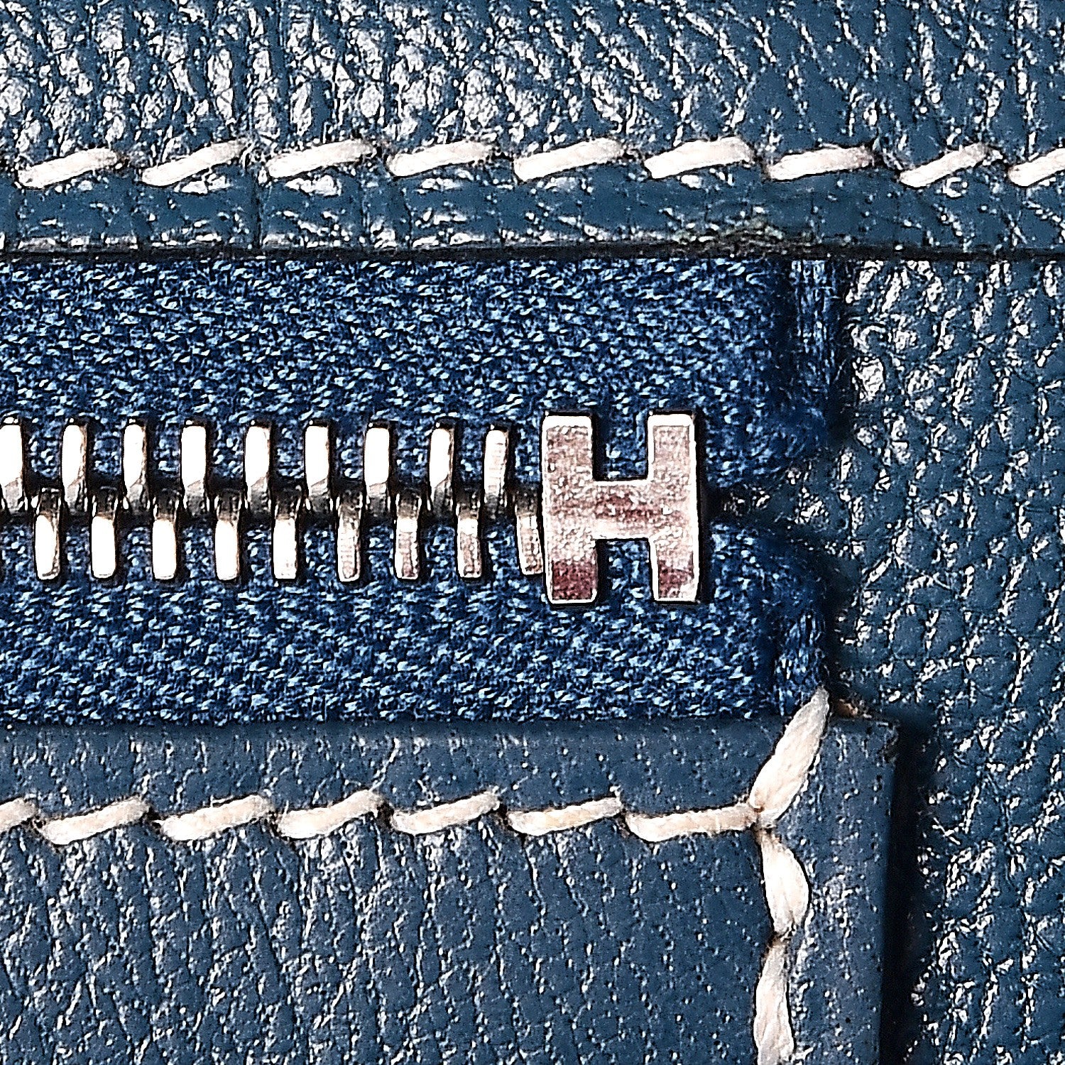 Hermes Taurillon Clemence Birkin 40 Bleu Thalassa 15 of 31