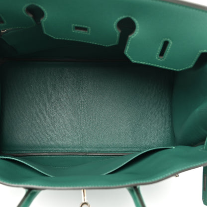 Hermes Epsom Birkin 35 Malachite 5 of 11