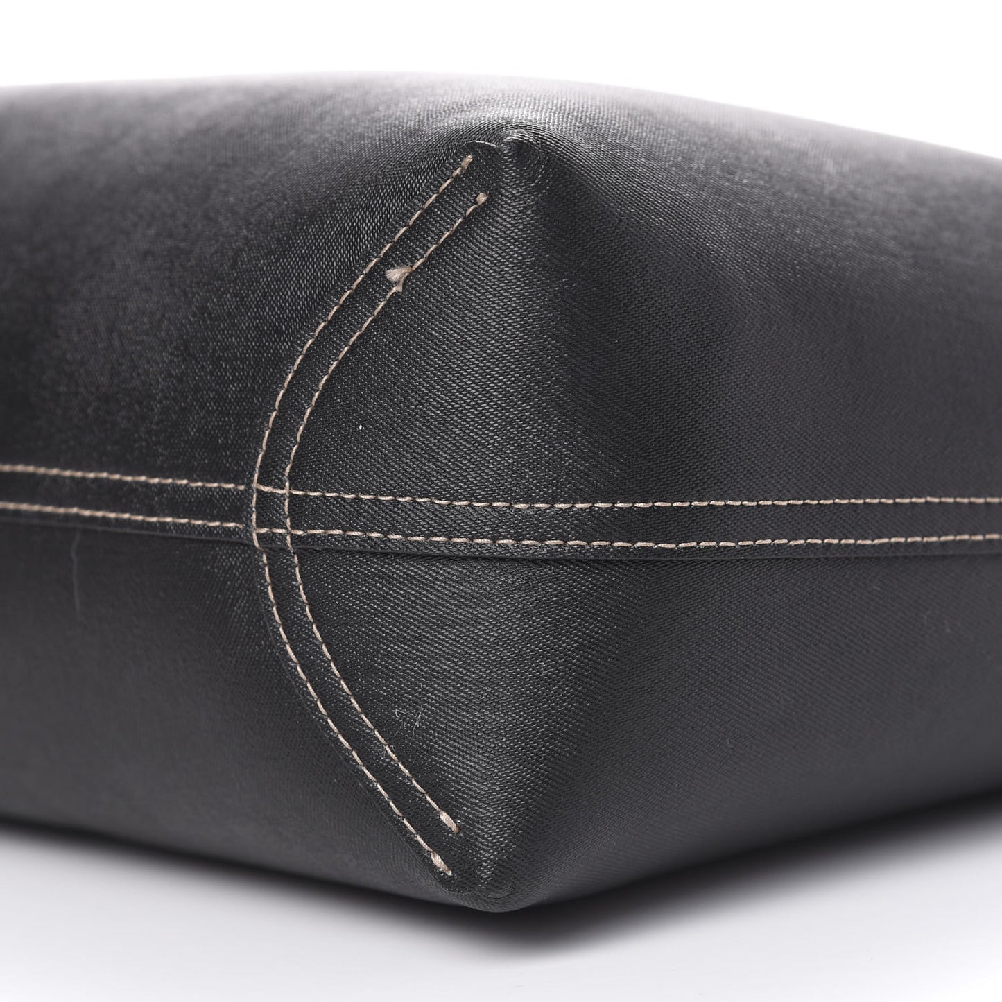 GG Supreme Monogram Small Reversible Tote Beige Black