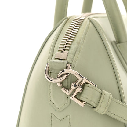 Givenchy Shiny Lord Calfskin Mini Antigona Aqua Green 13 of 17