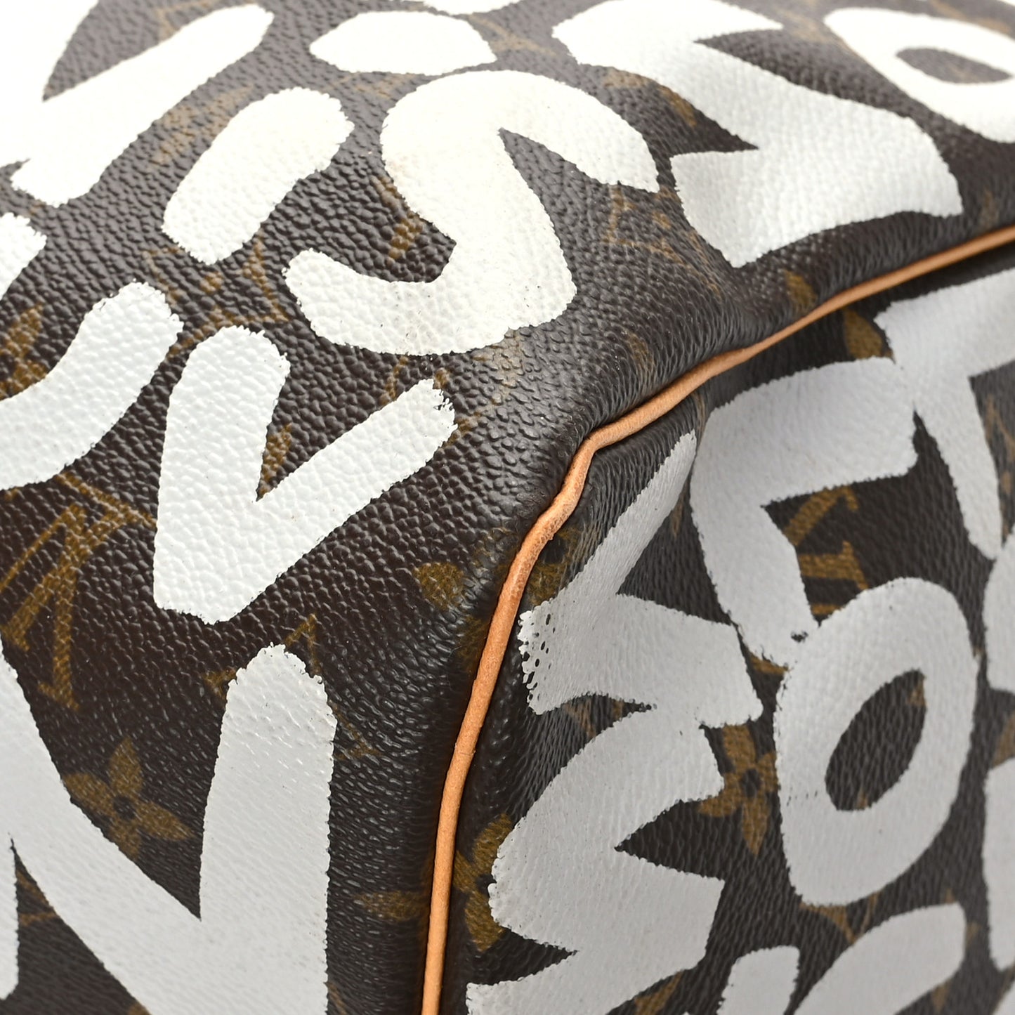 Monogram Graffiti Keepall 50 Silver