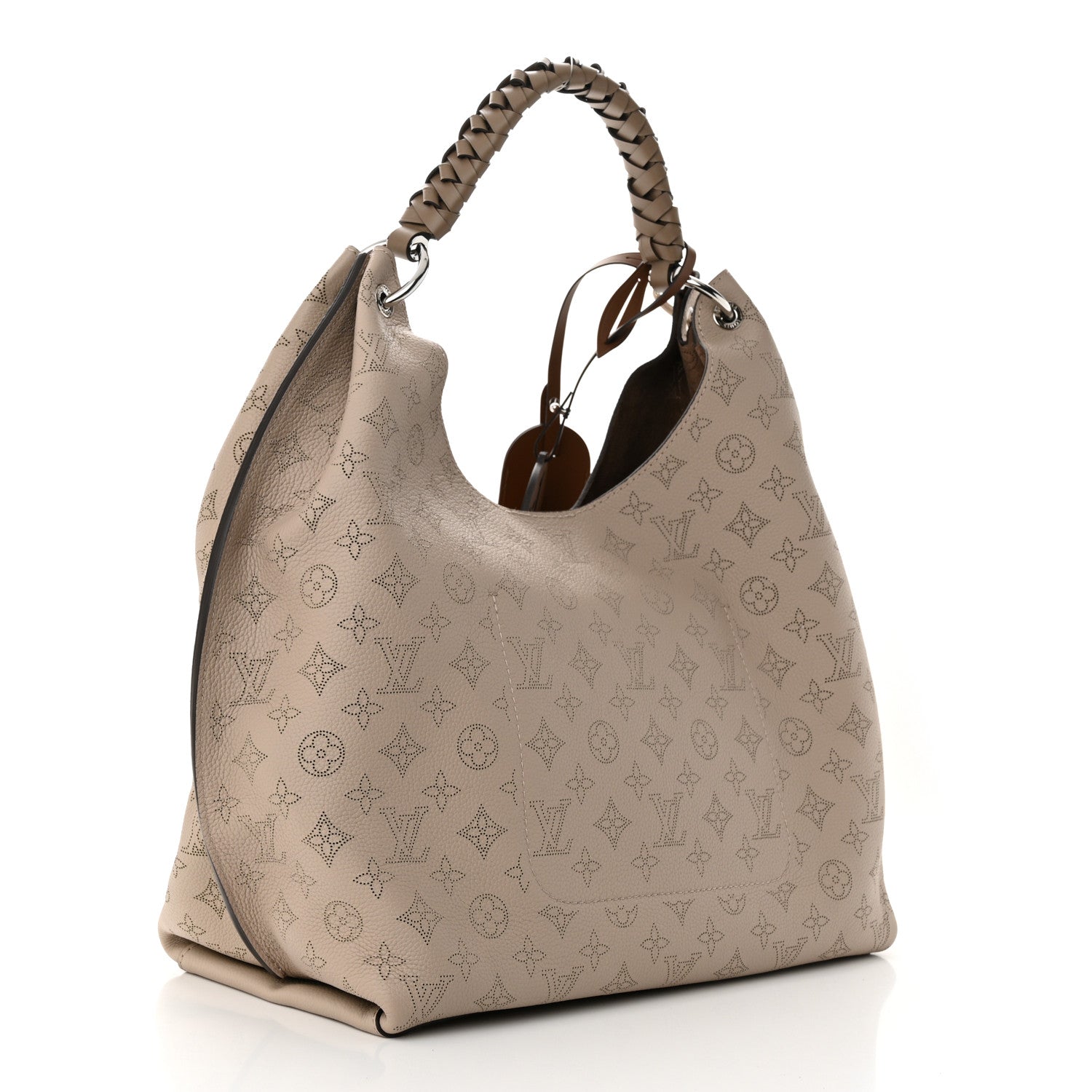 Louis Vuitton Mahina Carmel Hobo Galet 3 of 10