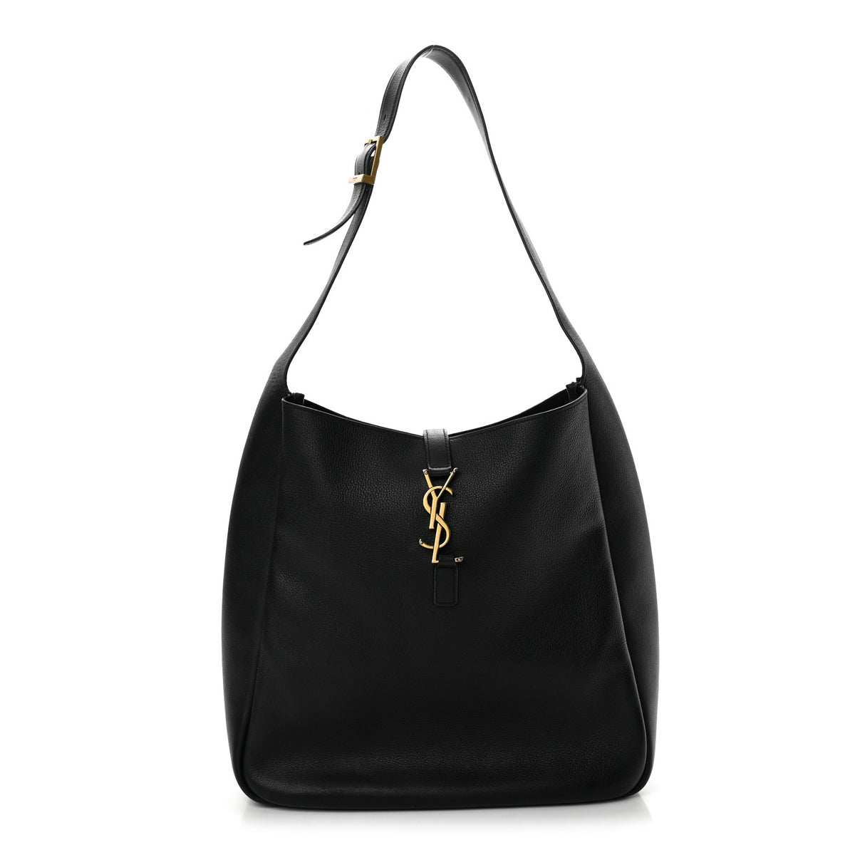 Supple Calfskin Large Le 5 A 7 Soft Hobo Black