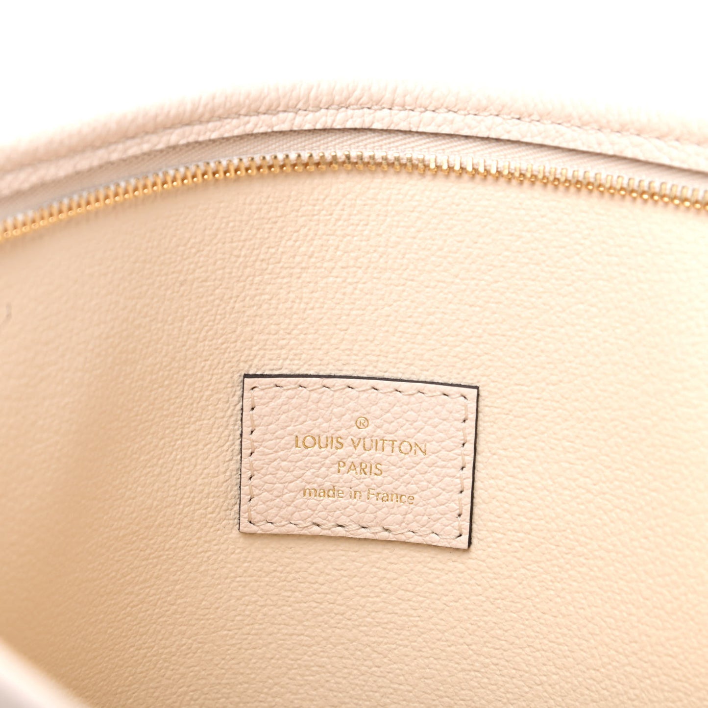 Empreinte Monogram Giant By The Pool Toiletry Pouch 26 Cream Saffron
