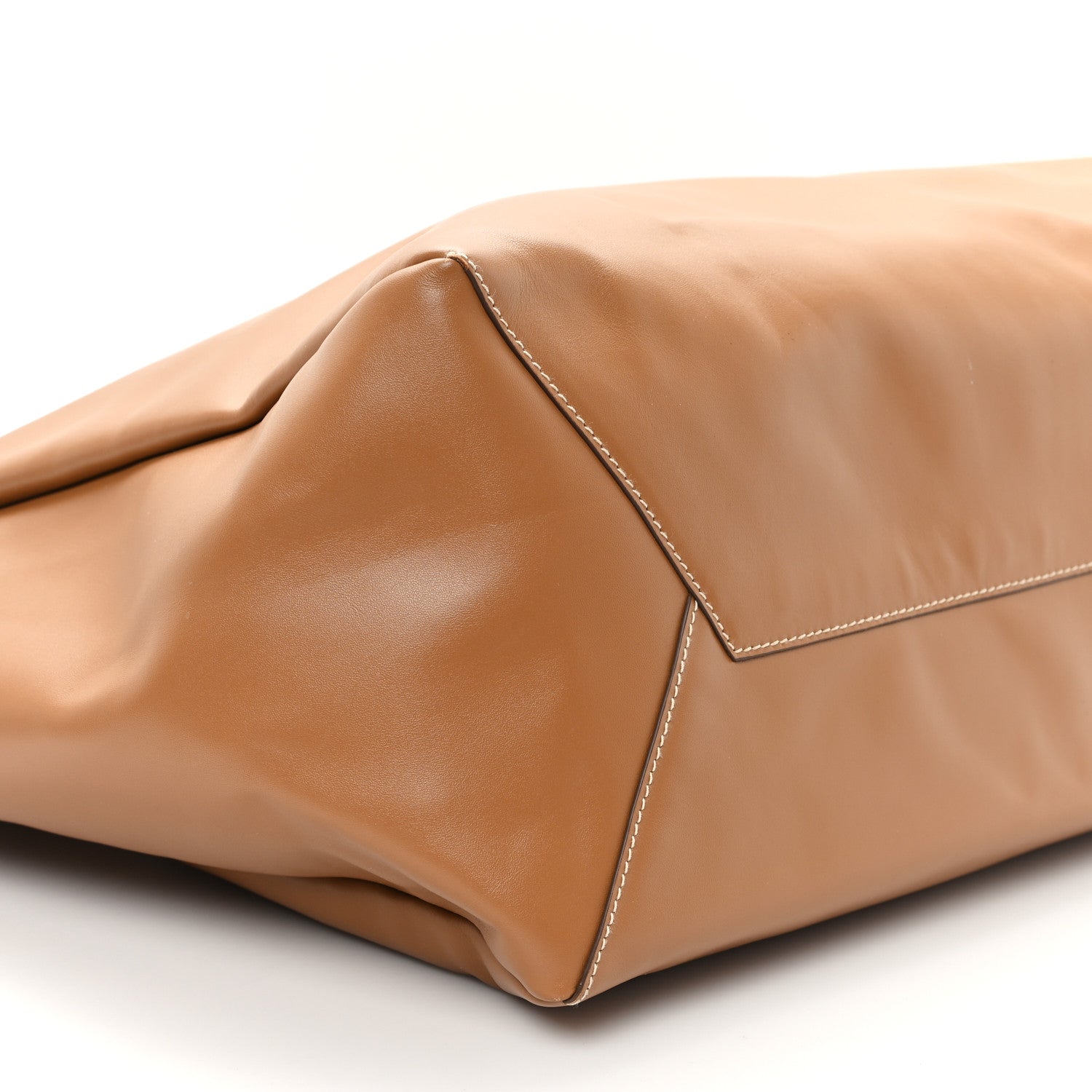 Miu Miu Nappa Large Ivy Tote Bag Cognac 9 of 11