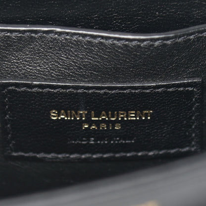 Saint Laurent Smooth Calfskin Small Solferino Satchel Black 5 of 13