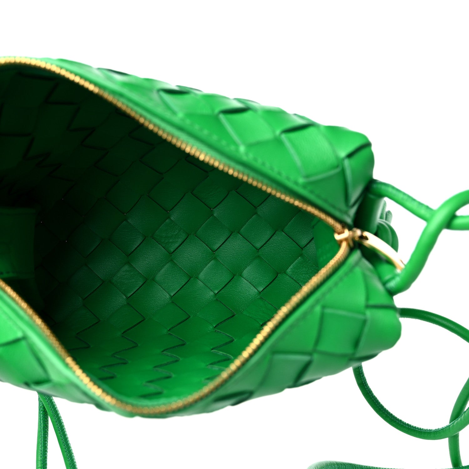 Bottega Veneta Nappa Intrecciato Mini Loop Camera Bag Parakeet 5 of 8